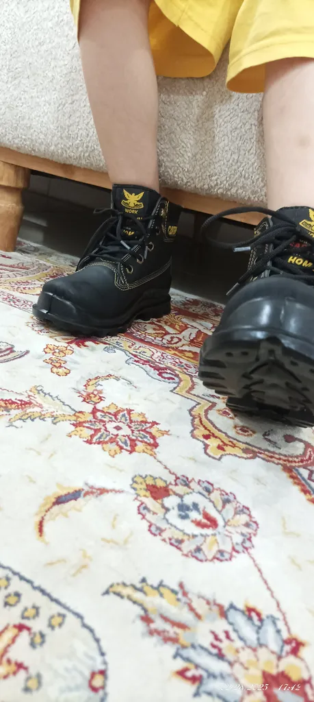 نیم بوت پسرانه مدل کات کد 66