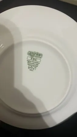 سرویس غذاخوری 28 پارچه 6 نفر چینی زرین ایران مدل ایتالیا اف فلورانس درجه عالی