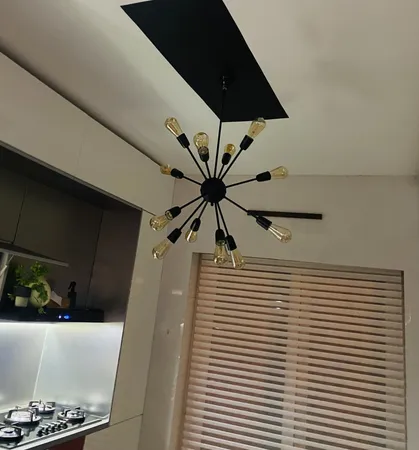 لوستر روشنایی بزرگ زاده کد 356/12