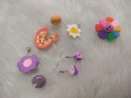 خمیر و ابزار مجسمه سازی مجسمه سازی کد‌ 007 بسته 12 عددی به همراه ابزار