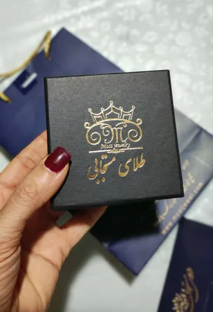 زنجیر طلا 18 عیار زنانه طلای مستجابی مدل هرینگبون سه بعدی کد M40