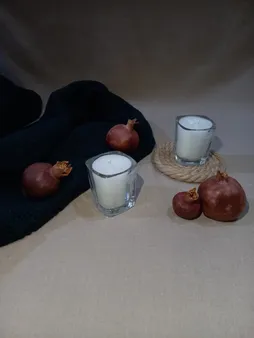 جاشمعی مدل glasig بسته 6 عددی