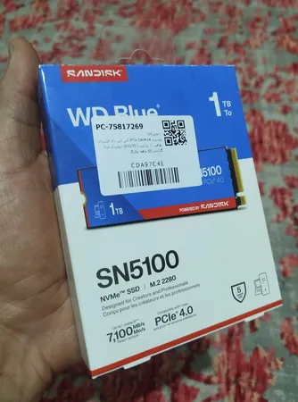 اس اس دی اینترنال PCIe Gen4 x4 وسترن دیجیتال مدل SN5100 ظرفیت 1 ترابایت