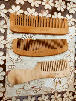 شانه مدل چوبی بسته سه عددی