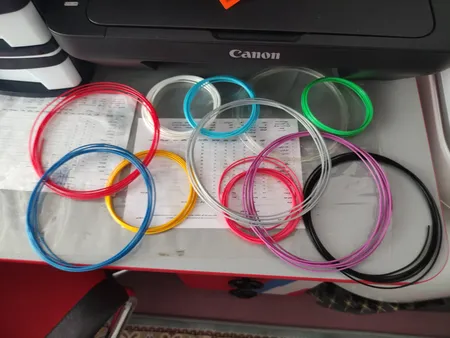 فیلامنت قلم طراحی سه بعدی مدل PLAZBG2 طول 2 متر بسته 10 عددی