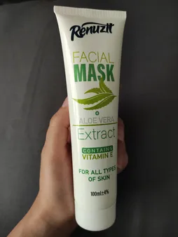 ماسک صورت رینوزیت مدل ALOE VERA حجم 100 میلی لیتر