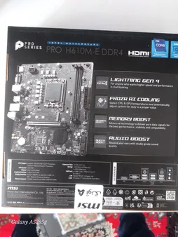 مادربرد ام اس آی مدل PRO H610M-E DDR4