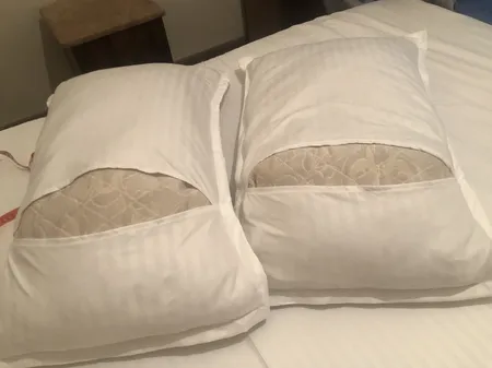 رو بالشی مدل هتلی بسته دو عددی