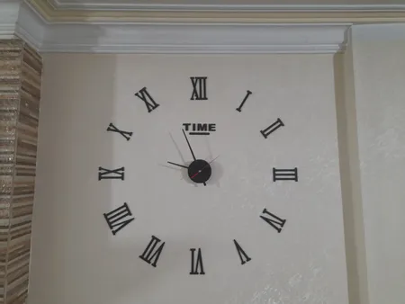 ساعت دیواری دکوراتیو مدل طرح رومی سایز 120