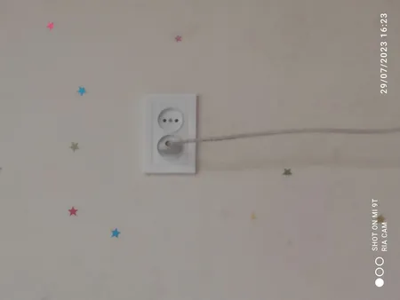 پریز برق دوقلو خیام الکتریک مدل KH8055