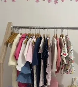 تجریه خرید چوب لباسی نوزادی مدل افرا طرح چوب بسته 12 عددی