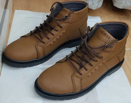 نیم بوت مردانه مدل شیک گام