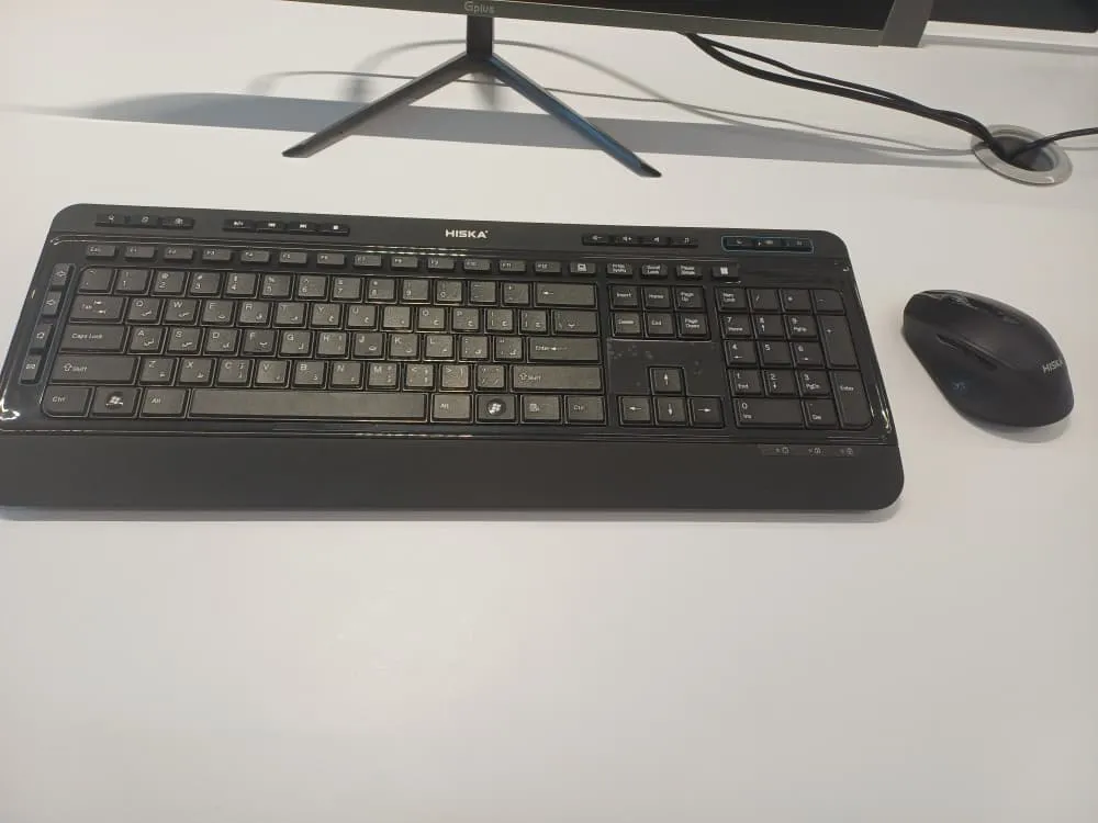 کیبورد هیسکا مدل HX-KE235W