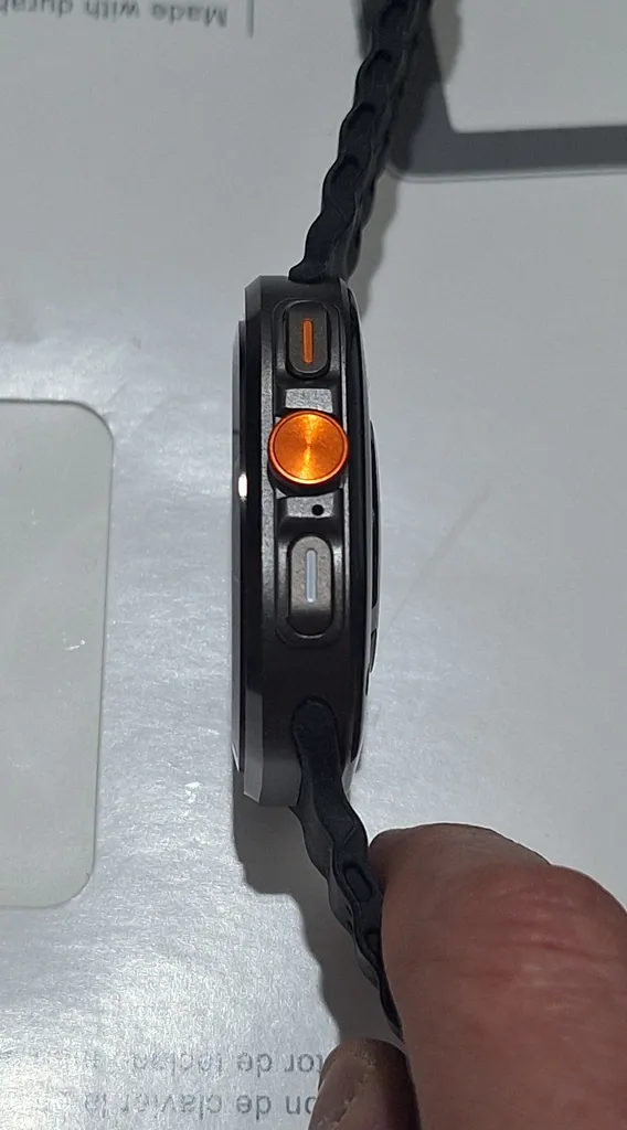 ساعت هوشمند 46 میلی متر وونک مدل VS1 بند سیلیکونی