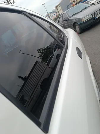 برچسب دودی شیشه خودرو هایلوکس کد Ddi15 مناسب برای کوییک،کوییک آر مجموعه 7 عددی به همراه جا کلیدی