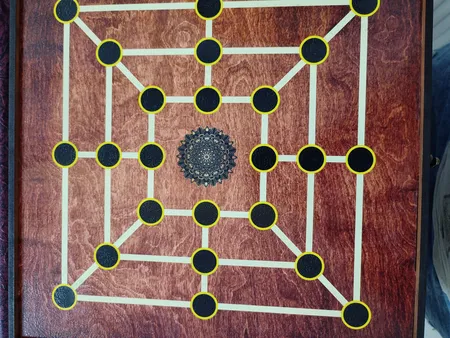 بازی فکری منچ و شطرنج کد 01 مجموعه 5 عددی