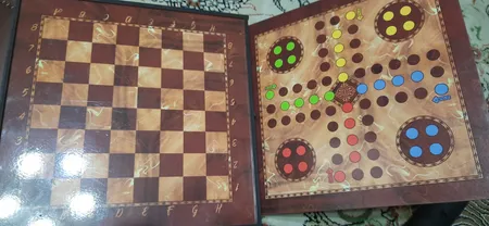 بازی فکری منچ و شطرنج فروردین مدل 08 بسته 8 عددی