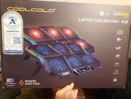 پایه خنک کننده لپ تاپ کول کلد مدل K40