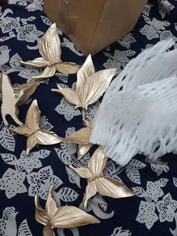 دیوارکوب طرح پروانه کد P01 مجموعه ۷ عددی