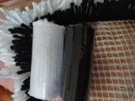 کاموا فرشینه بافی مدل برش خورده کد 7