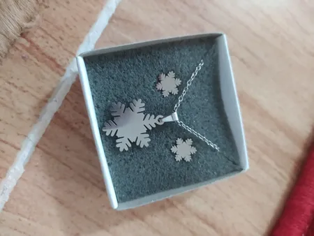 نیم ست زنانه ماصرم مدل برف کد NS7003