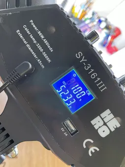 رینگ لایت هیرو مدل SY-3161 III