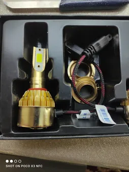 لامپ هدلایت خودرو مدل D9H7 بسته 2 عددی