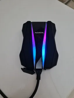 هارد اکسترنال ای دیتا مدل HD770G  ظرفیت یک ترابایت دارای رابط USB Type-A 3.2
