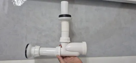 سیفون روشویی و ظرفشویی کد 2001 N