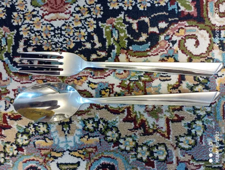 سرویس قاشق و چنگال 12 پارچه مدل ویکتوریا