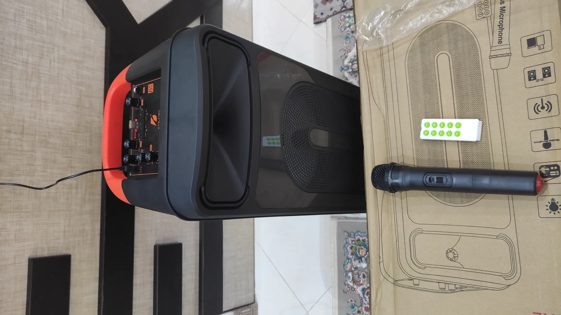 اسپیکر بلوتوثی کی تی اس مدل KTS-1762