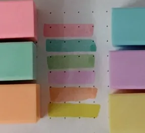 ماژیک علامت گذار ژیخوآ مدل پاستیلی بسته 6 عددی