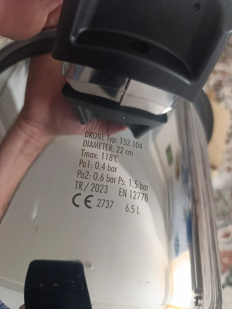 زودپز نورنبرگ کد 119CK گنجایش 6.5 لیتر