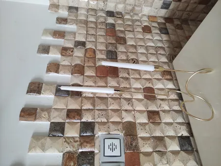 شمعدان طرح پیچ مدرن کد 007