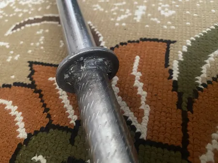 میله هالتر مدل S120 استیل سایز 120 سانتی‌متر