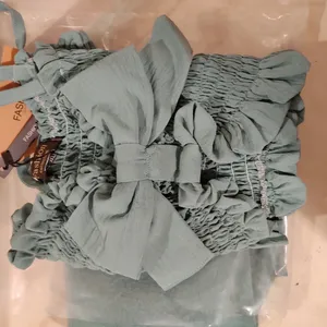 تجریه خرید ست نیم تنه و شلوار زنانه مدل پاپیونی