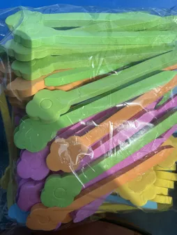 بیگودی مو مدل فومی بسته 100 عددی