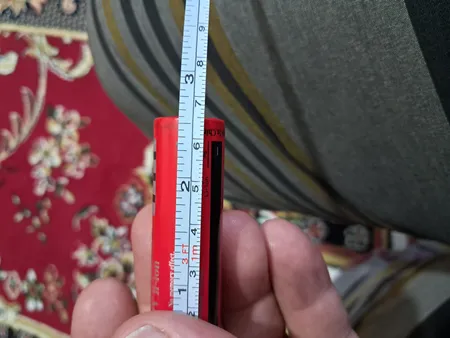 باتری لیتیوم یون قابل شارژ اولترا فایت مدل 18650 ظرفیت 6800 میلی آمپر ساعت