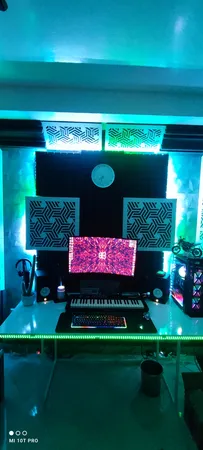 ریسه ال ای دی مدل موزیکال ws2811-6022-app621 طول 5 متر