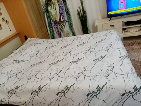 روکش لحاف مدل مرمر آسایش دو نفره سایز 220×200 سانتی متر