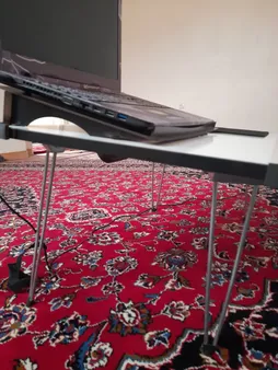 میز لپ تاپ مدل تاشو 40x60