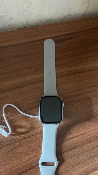 ساعت هوشمند 45 میلی‌متری کیوکویر مدل KW25 MAX series 10 با بند سیلیکونی