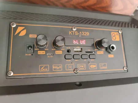 اسپیکر بلوتوثی قابل حمل مدل kts-1329