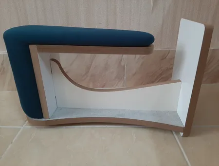 میز اتو پایه‌دار مدل ژانت سرشانه ژانت آستین