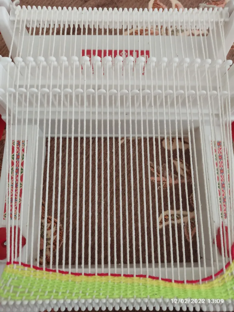 بازی آموزشی مدل ماشین بافندگی