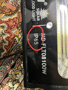 تجریه خرید پروژکتور خورشیدی 100 وات مودی مدل سولار کد IP66