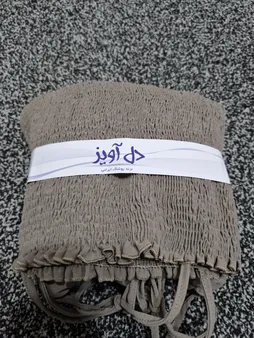 پیراهن ساحلی یقه دلبری زنانه دل آویز مدل H397