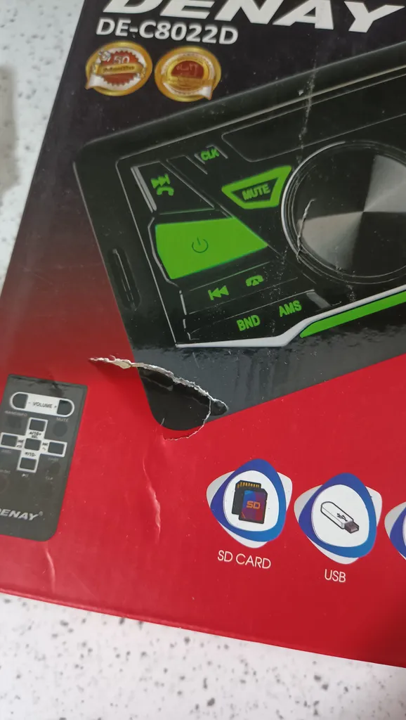 پخش کننده خودرو دنای مدل DE-C8022D