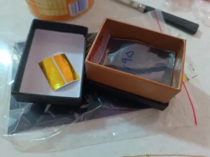 تجریه خرید گوشواره طلا 18 عیار زنانه طلای مستجابی مدل بخیه ای قلب کد 670189