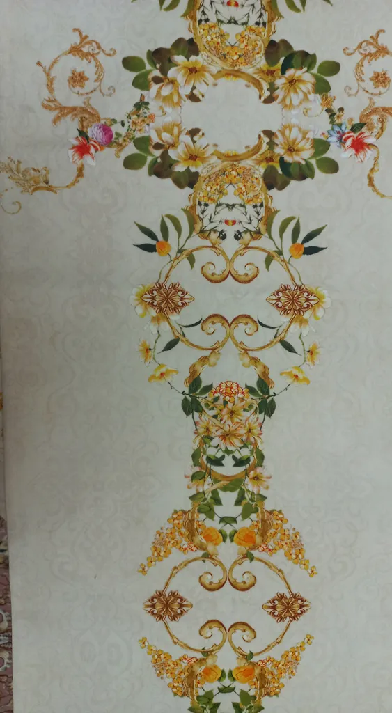 ست رومیزی 4 تکه شمسه نگار کد Tr554DR4